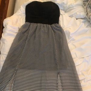 cute strapless summer dress